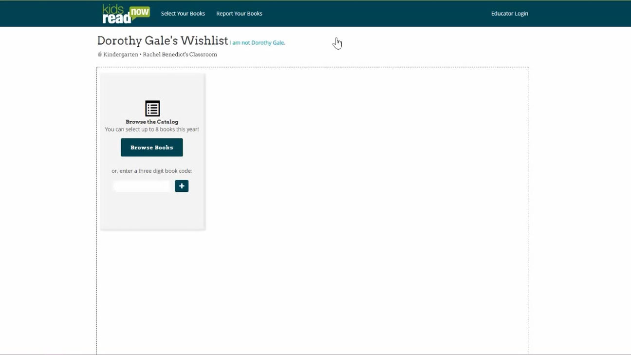 Online Book Selection at School